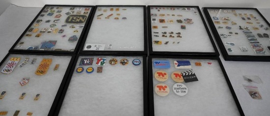 Collection of Vintage Canadian TV Pins