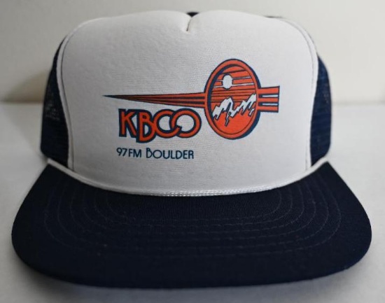 Vintage KBCO 97 FM Snap Back Hat