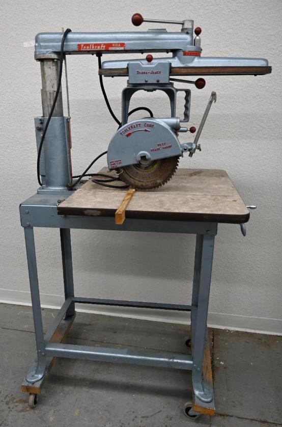 Toolkraft radial arm saw discount