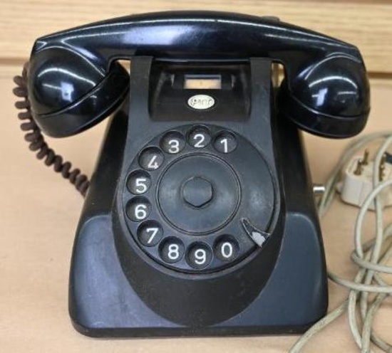 Vintage PTT Black Phone