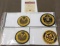 BSA Neighborhood Commissioner Patches and Card Including Bullion Patch