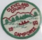 1950 Cleveland County Camporee Twill Patch