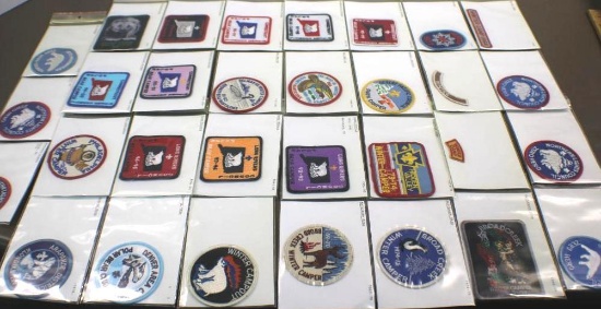 31 Winter Camping and Other Winter Related Patches Dated 1966-2001
