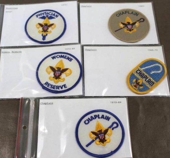 Five Vintage BSA Job Patches