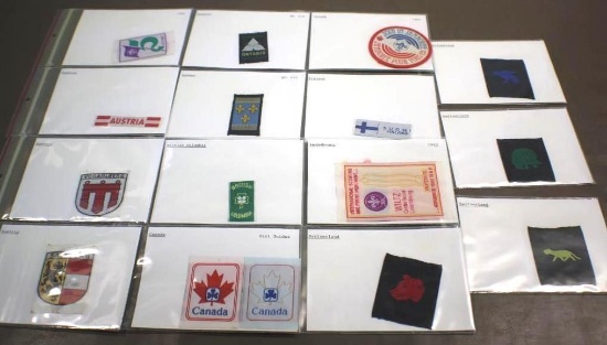 15 Scouting Patches from Canada and Europe