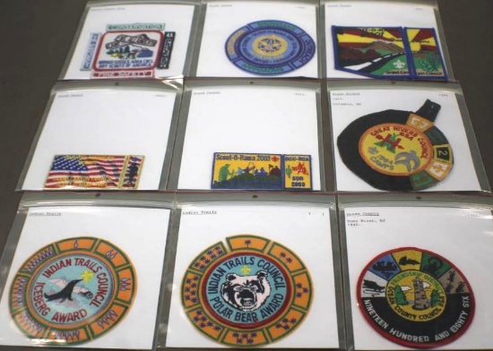9 Mixed Scouting Patch Sets and/or Components