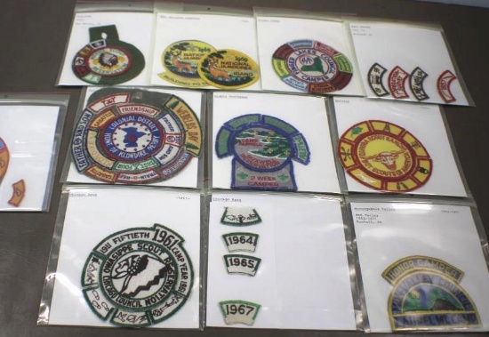 Mixed Scouting Patch Sets most Dated 1950s, 1960s and 70s