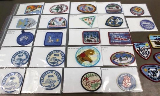 26 Mixed Klondike Derby Patches