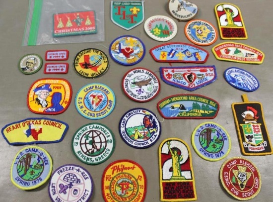 Approximately 28 Mixed BSA Patches