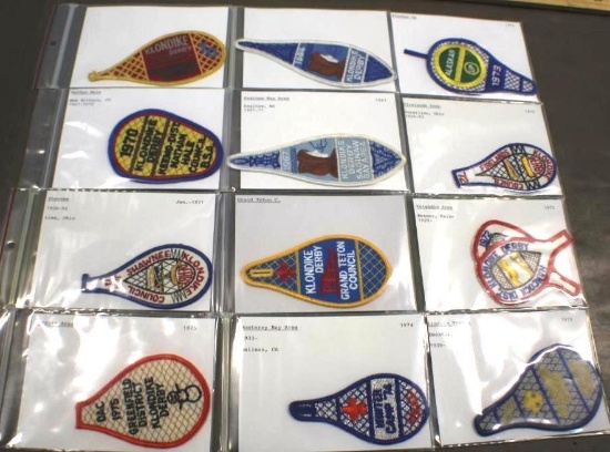 12 1970s Era Klondike Derby Patches