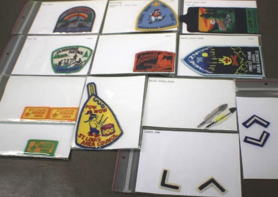 St. Louis Area Council Related BSA Patches Dated as Early as 1959