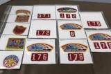 Collection of BSA Long's Peak Council and Leader Patches