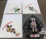 Three Amaquonsippi Trail Bandanas and Large Patch