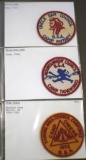 Three Early BSA Camp Patches