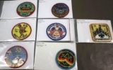 7 BSA Council Patches from the 1960s and 1970s