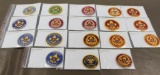 18 BSA Administrative Patches from 1970s Forward