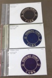 1951, 52, and 53 Felt Huroquois Council Cubs Patches