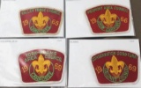 Four 1960s Era Regional Council Badges in Same Style