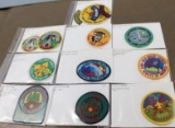 10 BSA Camp and Council Patches Beginning with Letter 