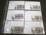6 BSA Scout-O-Rama Salesman Woven Fabric Patches 1959-1961