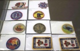 10 BSA Council Patches from Different Eras and Regions
