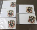 Five Vintage Camping Award Patches from Greater NY Councils, 1962-1967