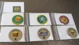 BSA Librarian, Instructor, and Troop Historian Patches from Different Eras
