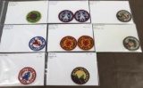 11 Small BSA Council Patches Dated as Early as 1955