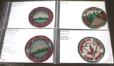 4 Early BSA Camp Patches from Camp Alexander and Camp Drake