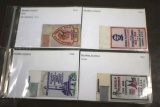 Four Lincoln-Themed BSA Tag-Style Patches