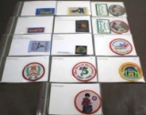 13 Scouting Patches from England and The United Kingdom