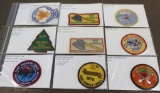9 Early BSA Camp Patches