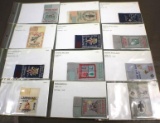 12 BSA Woven Fabric Patches Dated 1958-1961