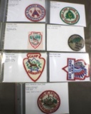 7 Vintage BSA Camp Patches