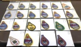 22 Klondike Derby Patches Dated 1991-2008
