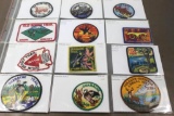 12 Unique BSA Trail Patches O&P Names
