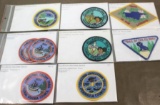 7 Tri-Shrine Heritage Trails BSA Patches and 2 More