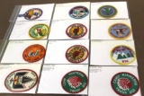 12 Mixed BSA Council Patches