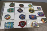 15 Mixed Scouting Camp Patches