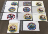11 BSA San Diego Council and Other River Rats Patches