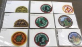 9 Early Looking BSA Patches