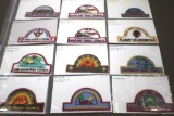 Collection of 12 Vintage BSA Council Patches