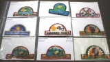 9 Vintage BSA Council Patches