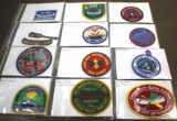 12 Mixed Canoe-Related BSA Badges