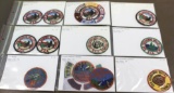 11 Early Californian Council Patches and Accessory Patches