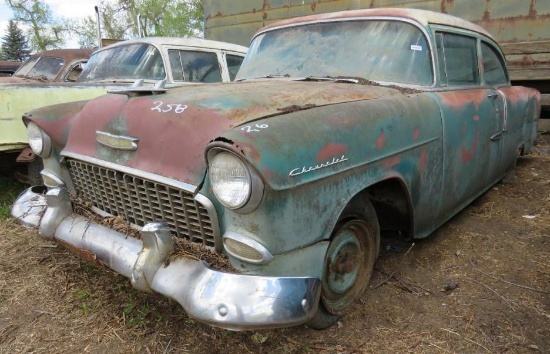 1955 Chevrolet 2 Door Post Sedan