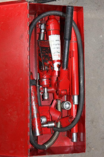Buffalo Hydraulic Body and Frame Repair Equipment in Toolbox