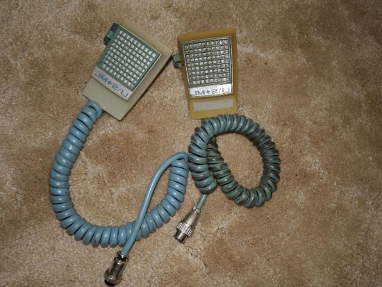 Two Turner JM +2/U Microphones