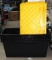 Five Huge HDX 55 Gallon Tuff Totes with Lids