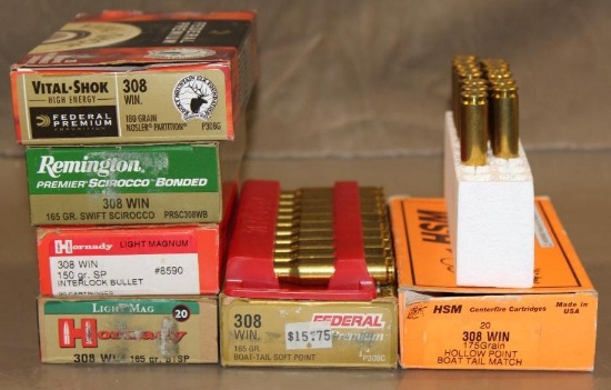 105 Cartridges 308 Winchester Ammunition
